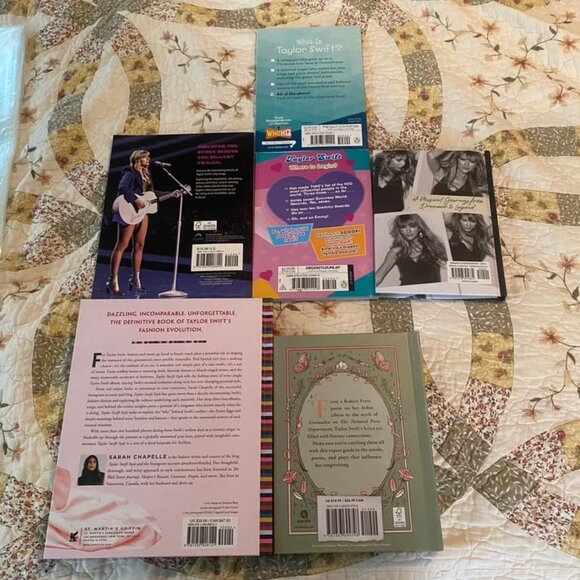 Taylor Swift Book Lot Bundle 8 Books Swifties - Picture 2 of 6